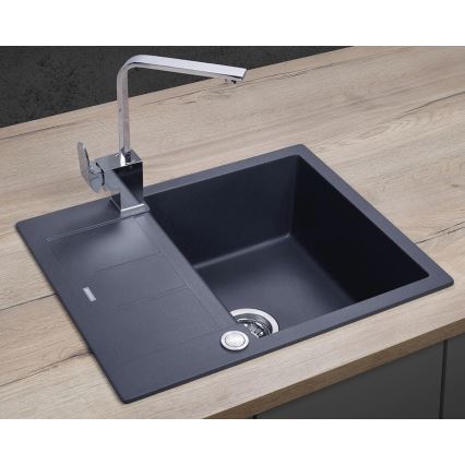 Concept DG05C45DG - Kuhinjski sudoper CUBIS 50x62 cm granit/tamnosiva