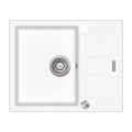 Concept DG05C45WH - Kuhinjski sudoper CUBIS 50x62 cm granit/bijela