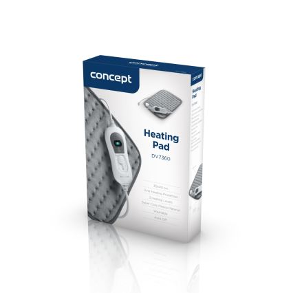 Concept DV7360 - Električna grijaća deka 100W/230V 30x40 cm siva
