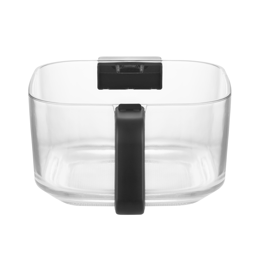 Concept FR5500 - Friteza na vrući zrak GLASS & FAST 5,5 l 1200W/230V crna