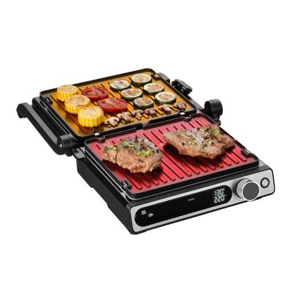 Concept ge3500 - Kontaktni roštilj sa sondom za mjerenje temperature 2000W/230V crna