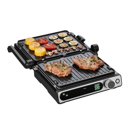 Concept ge3500 - Kontaktni roštilj sa sondom za mjerenje temperature 2000W/230V crna