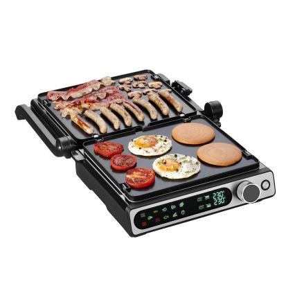 Concept ge3500 - Kontaktni roštilj sa sondom za mjerenje temperature 2000W/230V crna