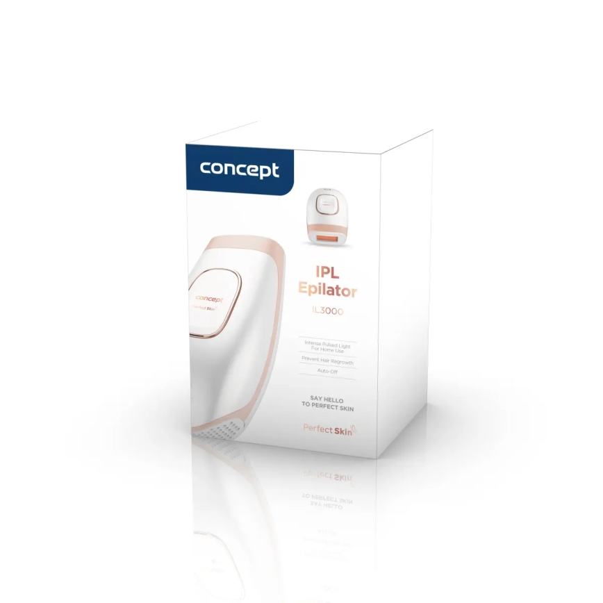 Concept IL3000 - IPL epilator PERFECT SKIN 36W/230V bijela/ružičasto zlato