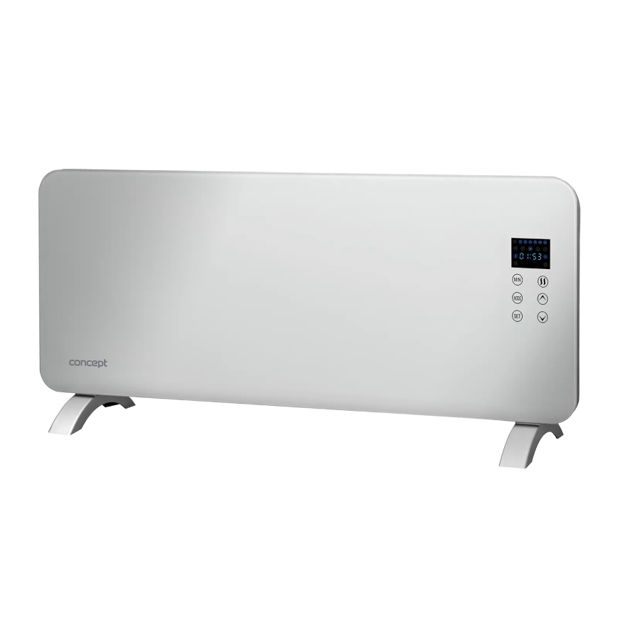Concept KS4000 - Električni grijač/konvektor 1000/2000W IP24 bijela + daljinski upravljač