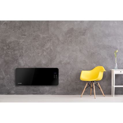 Concept KS4010 - Električni konvektor/grijač 1000/2000W IP24 crna + daljinski upravljač