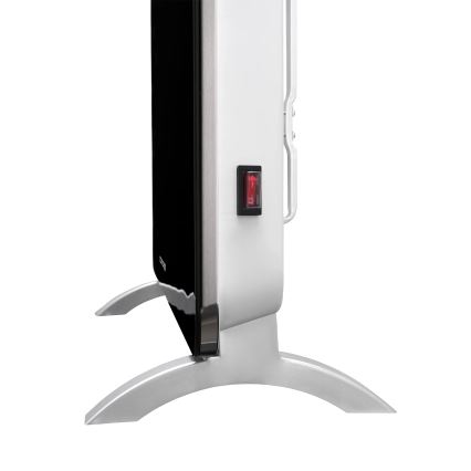 Concept KS4010 - Električni konvektor/grijač 1000/2000W IP24 crna + daljinski upravljač