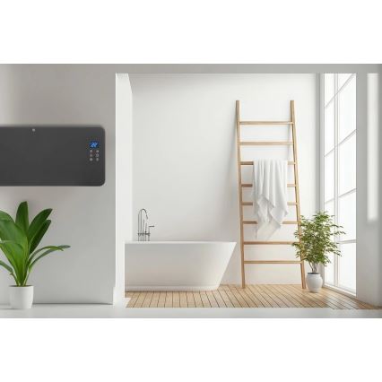 Concept KS4100 - Pametni električni grijač/konvektor 1000/2000W Wi-Fi IP24 siva