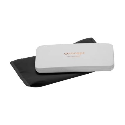 Concept KZ2010 - LED džepno kozmetičko ogledalo PERFECT SKIN LED/1,5W/5V 4500-5500K 300 mAh bijela