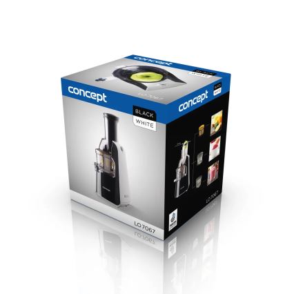 Concept LO7067 - Vijčani sokovnik 3u1 240W/230V crna