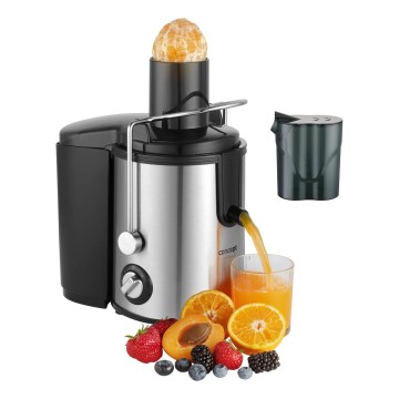 Concept LO7095 - Centrifugalni sokovnik 1000W/230V crna/nehrđajući čelik