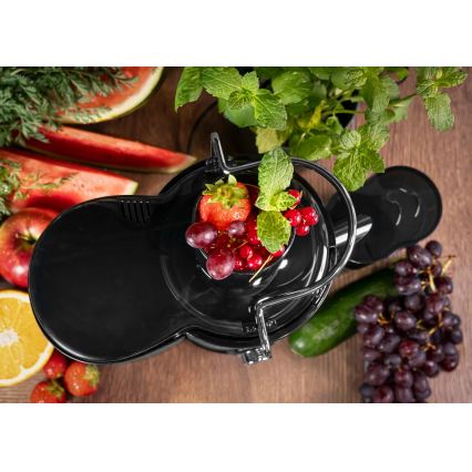 Concept LO7095 - Centrifugalni sokovnik 1000W/230V crna/nehrđajući čelik