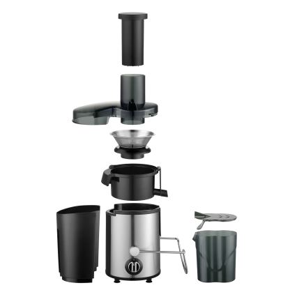 Concept LO7095 - Centrifugalni sokovnik 1000W/230V crna/nehrđajući čelik