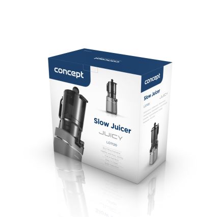 Concept LO7120 - Sokovnik s pužnicom JUICY 250W/230V siva
