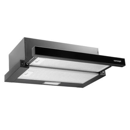 Concept OPV3560bc - Izvlačna napa 59,5 cm crna