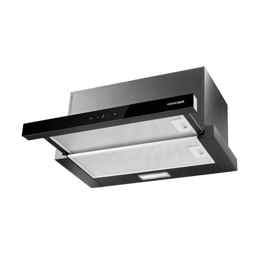 Concept OPV3860bc - Izvlačna kuhinjska napa 60 cm, crna