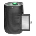 Concept OV1210 - Odvlaživač i pročistač zraka PERFECT AIR 1 l 45W/230V crna