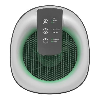 Concept OV1210 - Odvlaživač i pročistač zraka PERFECT AIR 1 l 45W/230V crna