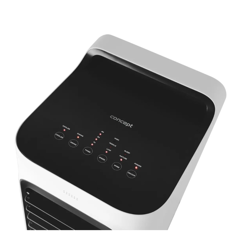 Concept OV5230 - Prijenosni rashladnik zraka 2 u 1, 6 l, 80 W/230 V, bijeli + daljinski upravljač