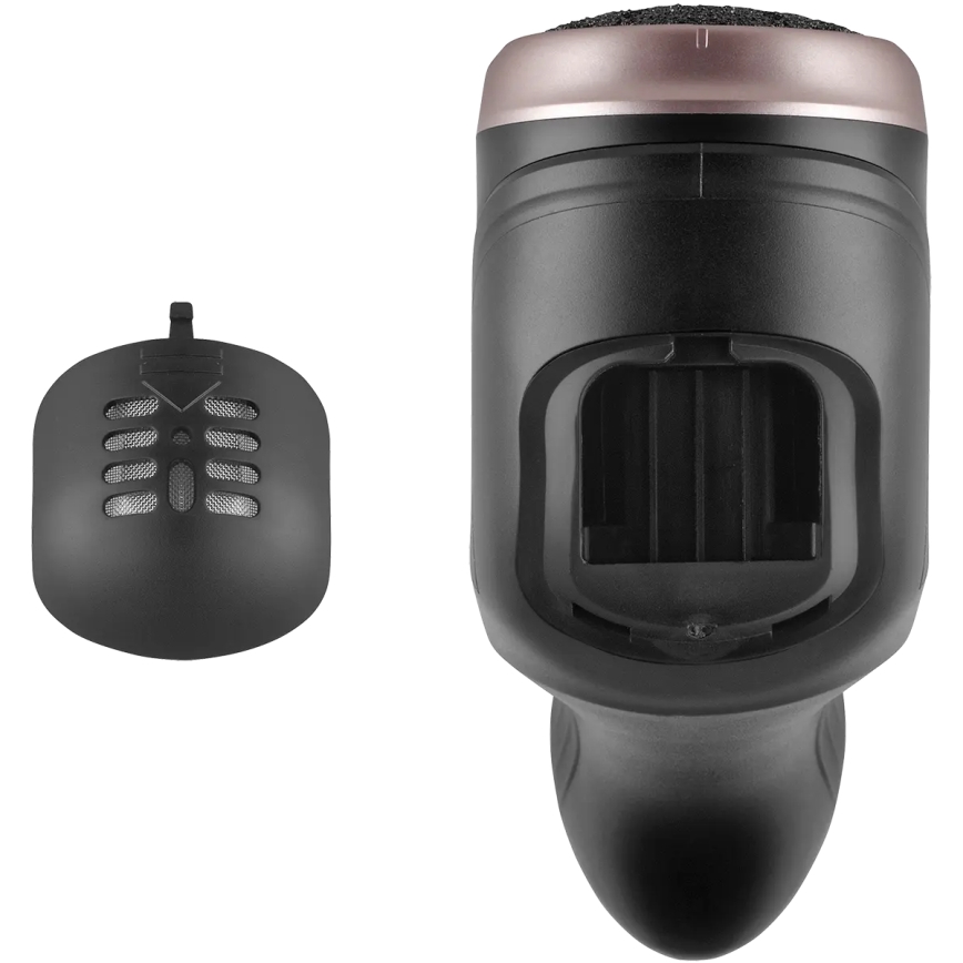 Concept PN3020 - Električna turpija za pete PERFECT SKIN 5V 1200 mAh IPX6 crna/ružičasto-zlatna