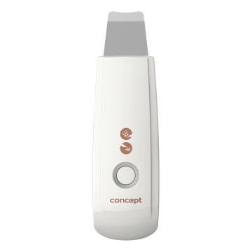 Concept PO2030 - Kozmetička ultrazvučna lopatica PERFECT SKIN 2,5W/5V USB 600 mAh bijela