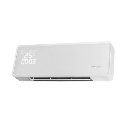 Concept QH4000 - Električni grijač 1000/2000W IP22 bijeli + daljinski upravljač