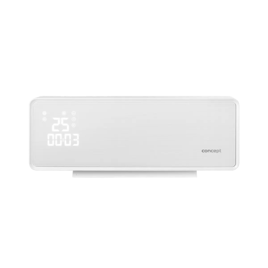 Concept QH4000 - Električni grijač 1000/2000W IP22 bijeli + daljinski upravljač