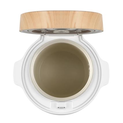 Concept RE3030 - Digitalni kuhalo za rižu 2u1 380 W/230 V 1,5 l bijela/drveni dekor