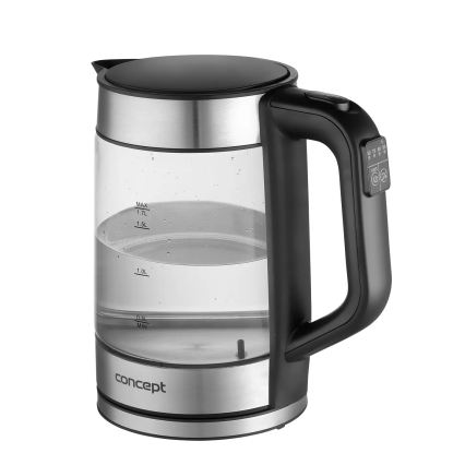 Concept RK4067 - Brzo kuhalo za vodu s regulacijom temperature 1,7 l 2200W/230V nehrđajući čelik