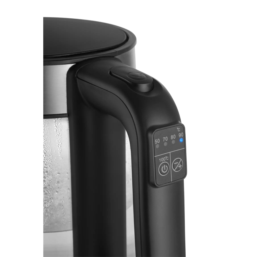 Concept RK4067 - Brzo kuhalo za vodu s regulacijom temperature 1,7 l 2200W/230V nehrđajući čelik