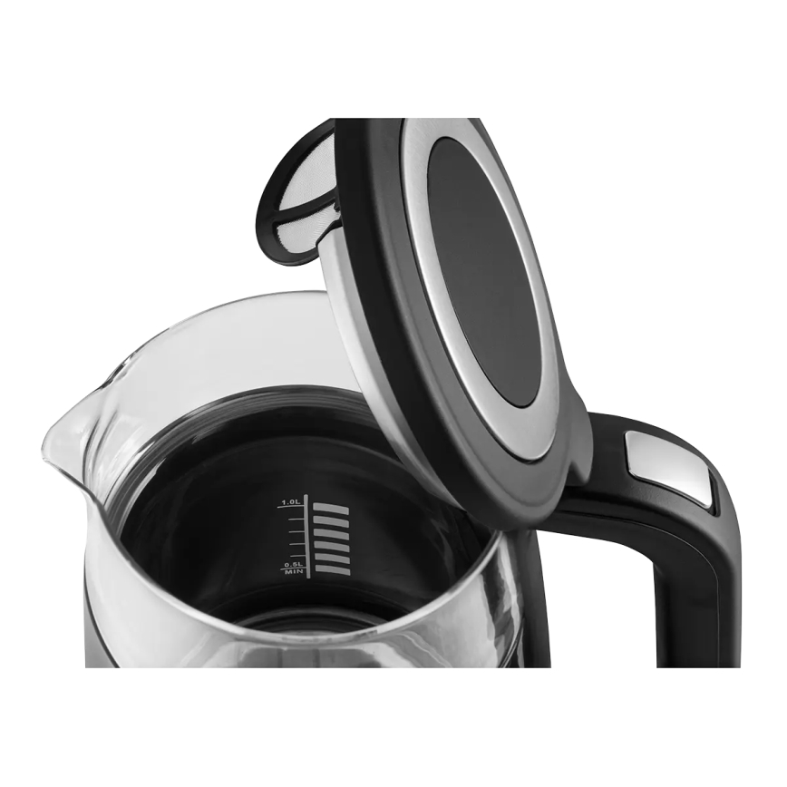 Concept RK4100 - Električno kuhalo za vodu s regulacijom temperature 1,7 l 2200W/230V crno