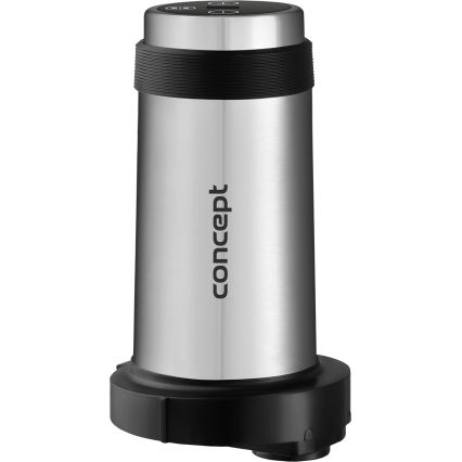 Concept RM3300 - Kuhinjski robot s ribežom 1000W/230V crno/nerđajući čelik
