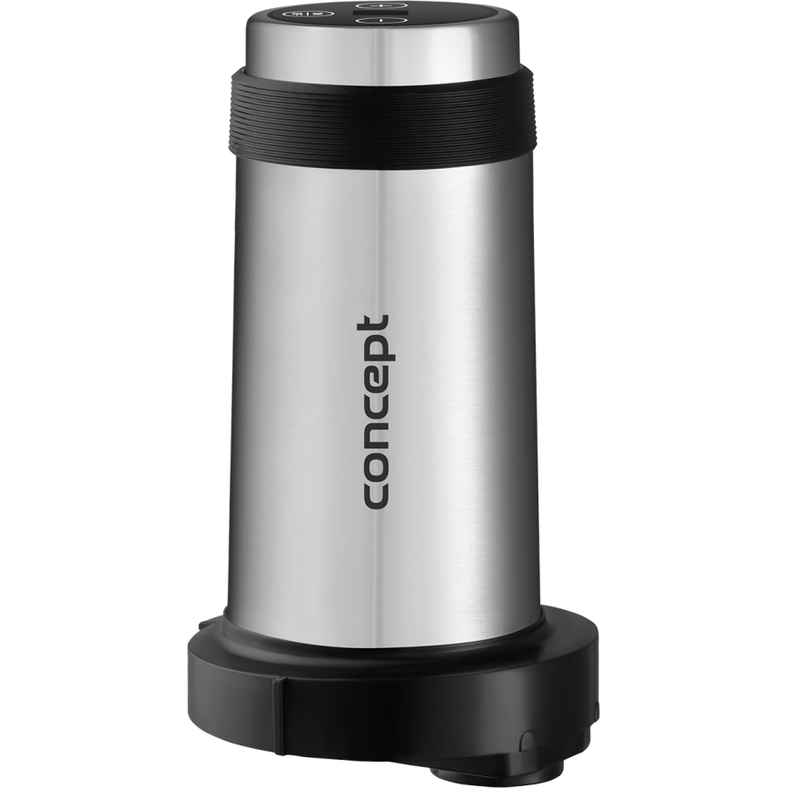 Concept RM3300 - Kuhinjski robot s ribežom 1000W/230V crno/nerđajući čelik