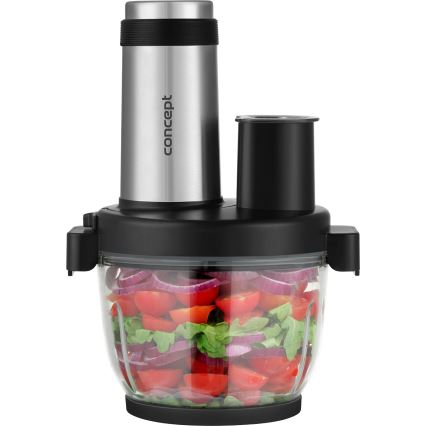 Concept RM3300 - Multipraktik s ribežom 1000W/230V crna/nehrđajući