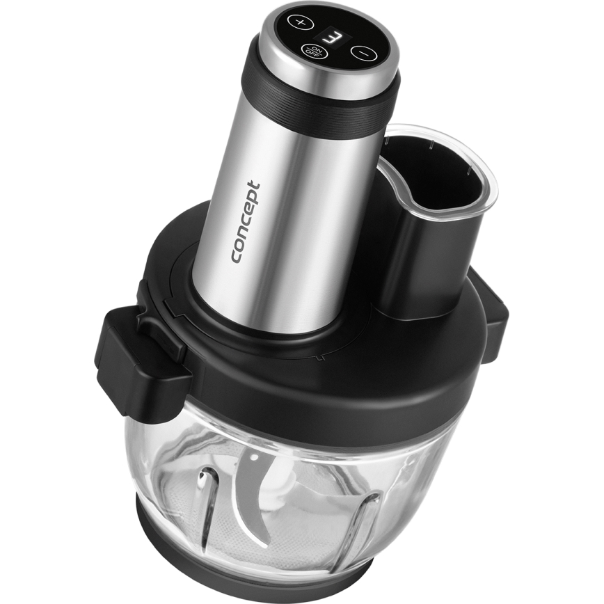 Concept RM3300 - Multipraktik s ribežom 1000W/230V crna/nehrđajući