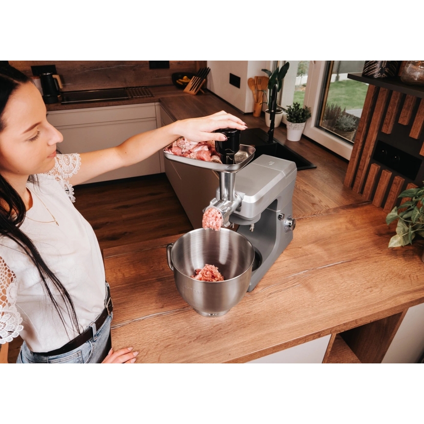 Concept RM6000 - Kuhinjski planetarni mikser DOUGH EXPERT 1900W/230V antracit/nehrđajući čelik