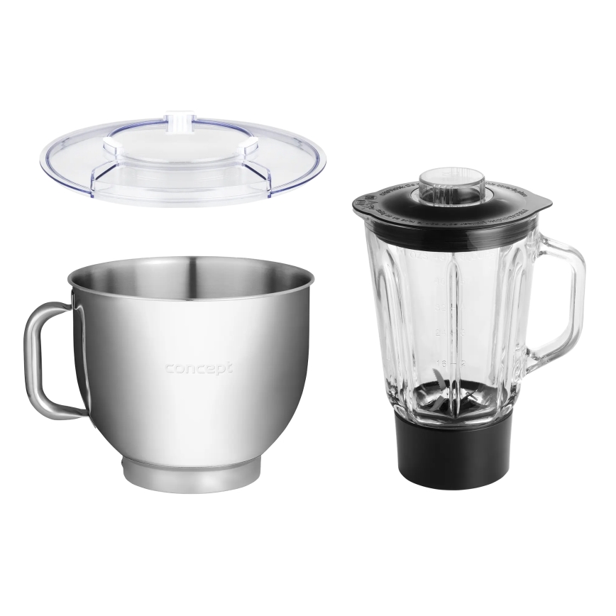 Concept RM6000 - Kuhinjski planetarni mikser DOUGH EXPERT 1900W/230V antracit/nehrđajući čelik