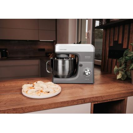 Concept RM6010 - Kuhinjski planetarni mikser DOUGH EXPERT 1900W/230V antracit/nehrđajući čelik