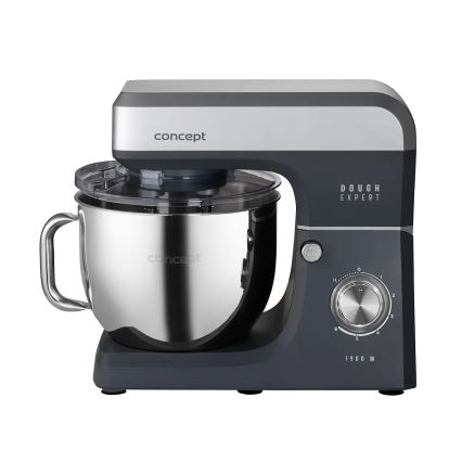 Concept RM6010 - Kuhinjski planetarni mikser DOUGH EXPERT 1900W/230V antracit/nehrđajući čelik