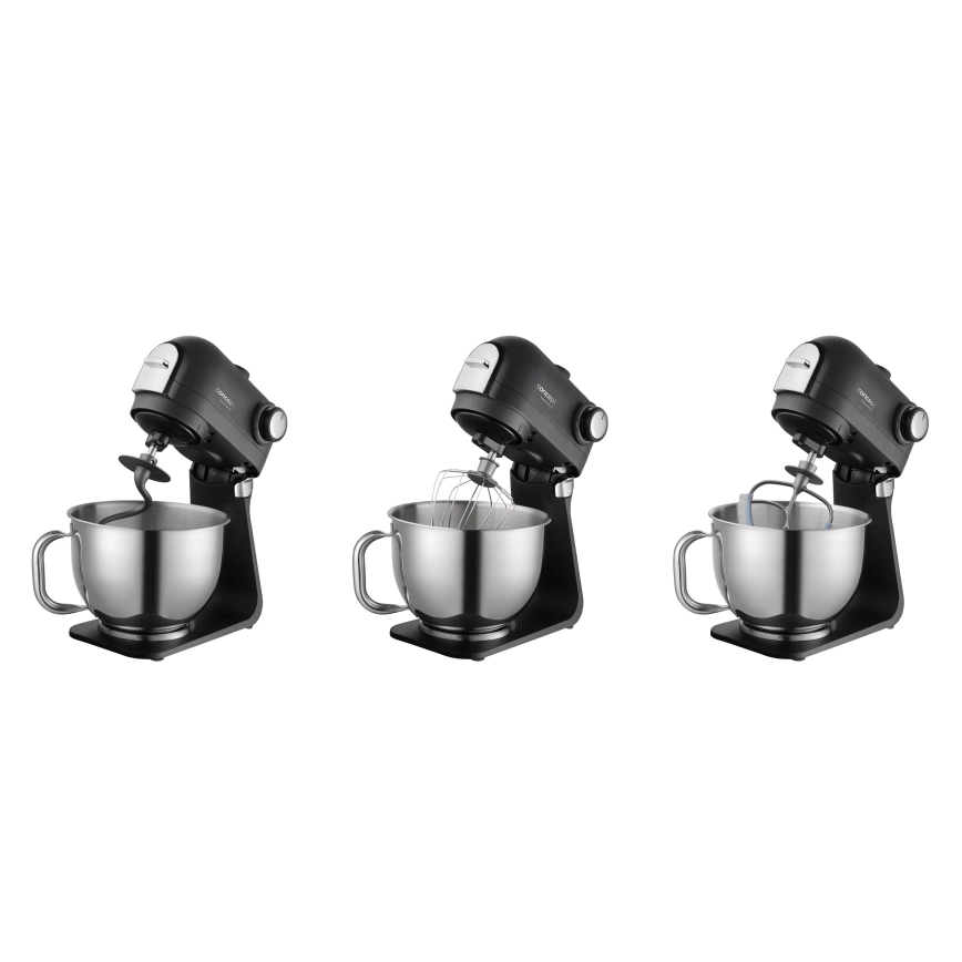 Concept RM8000 - Kuhinjski robot s posudom od nehrđajućeg čelika 1200W/230V crna