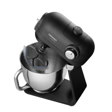 Concept RM8000 - Kuhinjski robot s posudom od nehrđajućeg čelika 1200W/230V crna