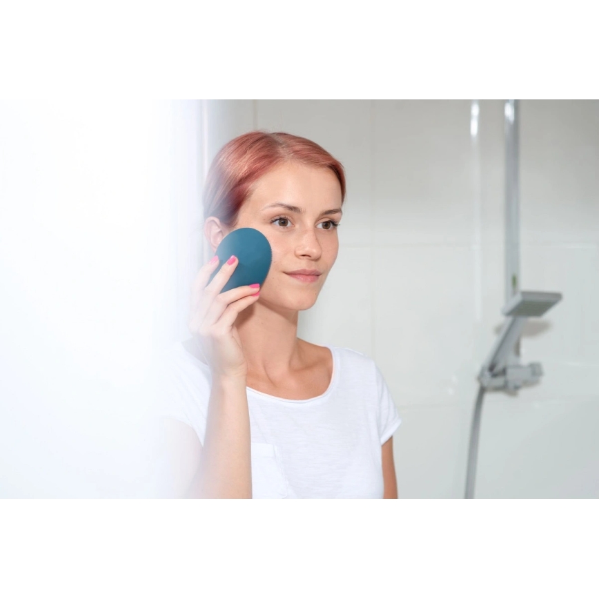 Concept SK9100 - Četkica za čišćenje lica SONIVIBE 2W/5V 250 mAh IPX7 plava