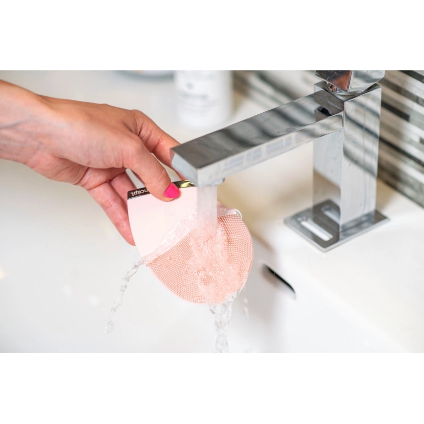 Concept SK9102 - Četkica za čišćenje lica SONIVIBE 2W/5V 250 mAh IPX7 ružičasta