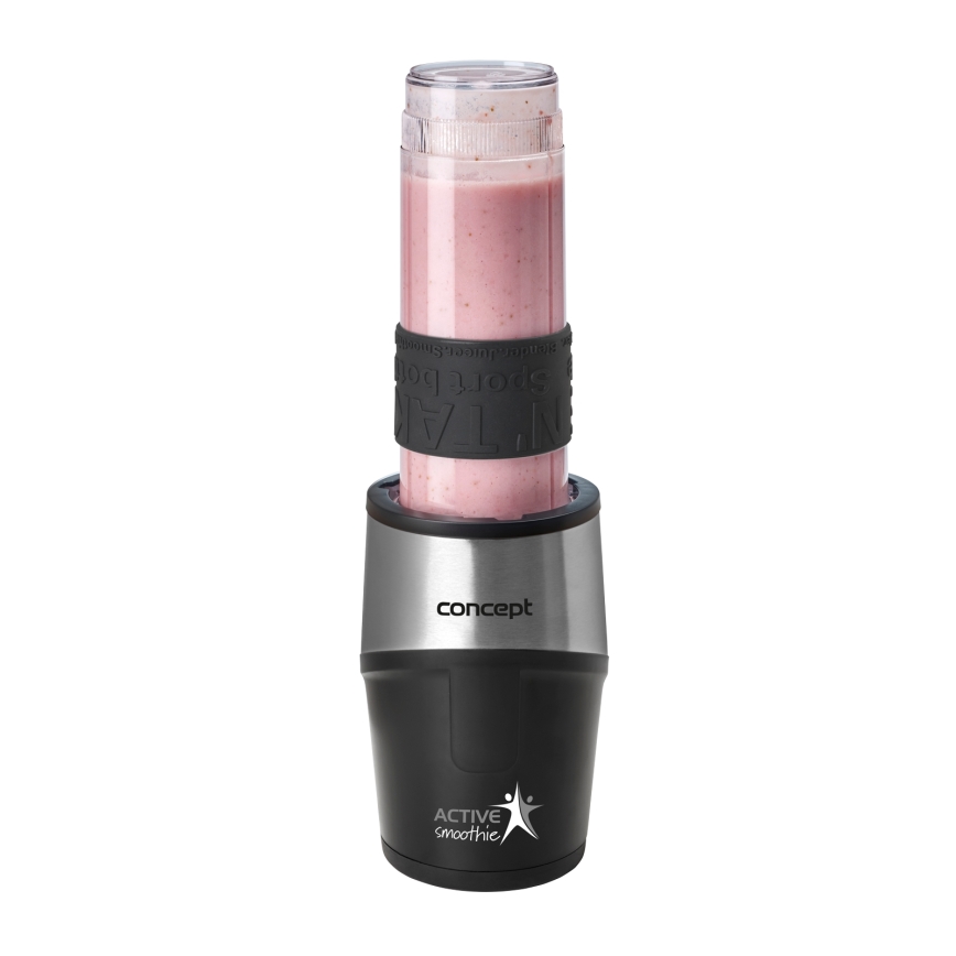 Concept SM3385 - Smoothie blender s priborom ACTIVE SMOOTHIE 500W/230V crna