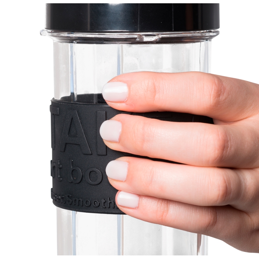 Concept SM3385 - Smoothie blender s priborom ACTIVE SMOOTHIE 500W/230V crna