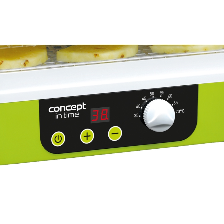 Concept SO1060 - Dehidrator hrane 260W/230V zeleni