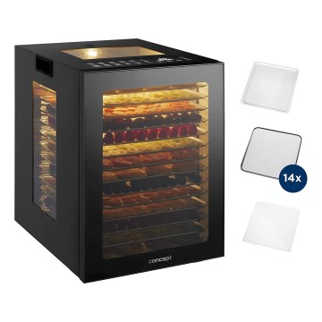 Concept SO5000 - Sušilica hrane 850W/230V, crna