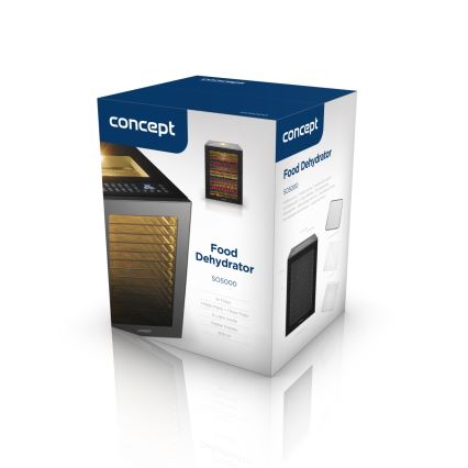 Concept SO5000 - Sušilica hrane 850W/230V, crna
