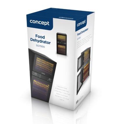 Concept SO7000 - Dehidrator hrane 1500W/230V crna