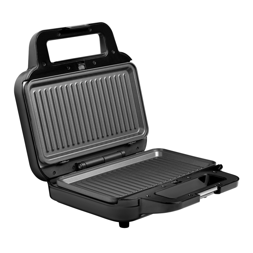 Concept SV3070 - Toster XXL 4u1 900W/230V crna/nehrđajući